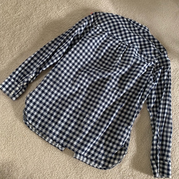J. Crew Gingham Button Down Boyfriend Fit Size 6 - Picture 3 of 3